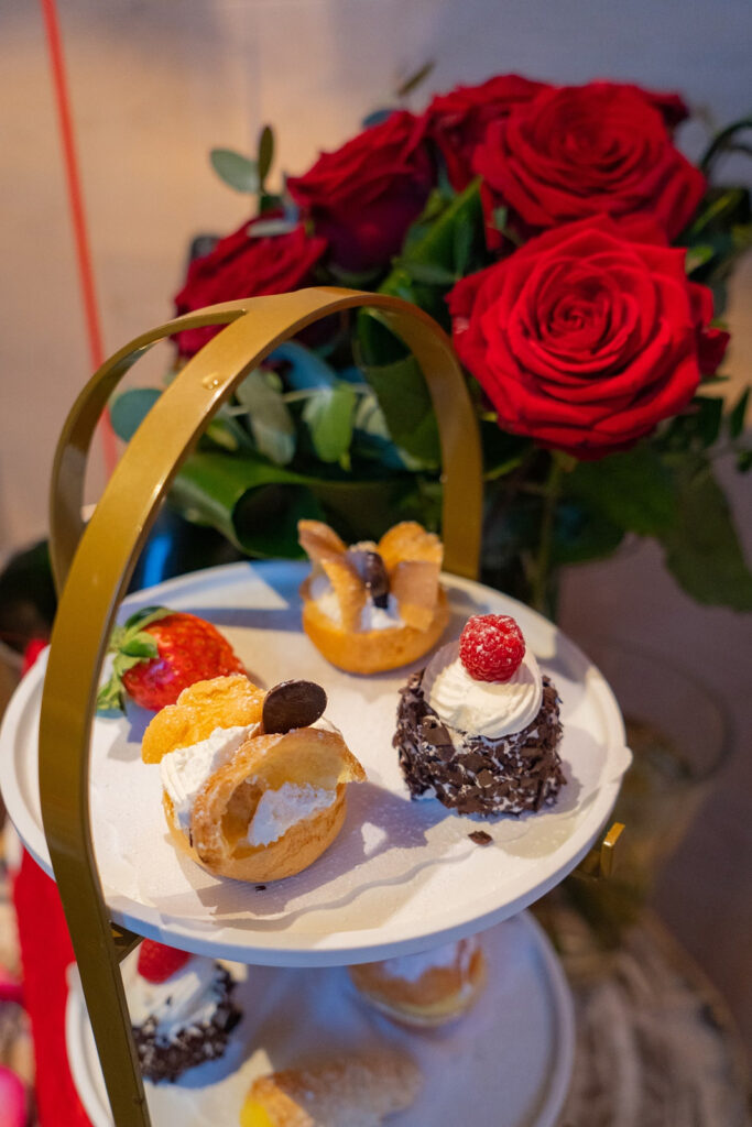 De Mignardises inbegrepen bij het luxe verblijf